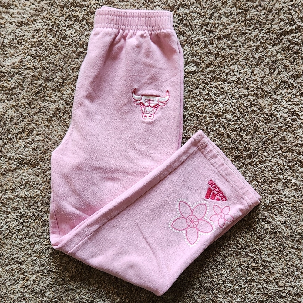 Adidas girl's sweatpants size large 6X, color pink - Picture 8 of 8